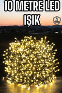 Led Işık 10 Metre Gün Işığı Parlak Ve Doğal Ağaç Süsleme - 2