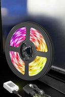 5 Metre Şerit Led Rgb Işıklı Kumandalı Güç Adaptörü Her Ortama Uygun - 4