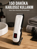 Yeni Nesil Tıraş Makinesi Uzun Şarjlı Paslanmaz Çelik Bıçaklı Yeni Nesil - 1