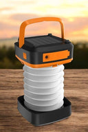 Güneş Enerjili Led Lamba Kamp Lambası Katlanabilir Lamba Usb Şarjlı - 1