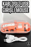 Fare Mouse Çift Modlu Kablosuz Bağlantılı 2.4ghz Destekli Yeni Nesil - 2
