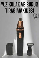 Tıraş Makinesi Kulak Burun Ve Yüz Temizleyici Şarjlı Mini - 2