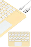 Touchpad Uyumlu Bluetooth Klavye Slim Kablosuz Wifi Q Klavye - 3