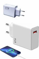 67w Hızlı Şarj Yüksek Voltaj Korumalı Type C Şarj Adaptörü - 1