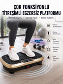 Evde Spor İçin Titreşimli Plate Fitness Platformu Yeni Nesil - 1