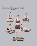 Titreşimli Egzersiz Platformu Evde Fitness Ve Kas Güçlendirme - 2