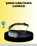 Kafa Lambası Led Fener Pratik Taşınabilir Ayarlanabilir Usb Şarjlı - 1