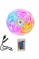 10m Şerit Led İç Mekan Renkli Rgb Şerit Led Kumandalı - 3