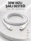 Ios Tüm Serilerle Uyumlu 30w Hızlı Şarj Aleti 11 12 13 14/pro Max Mini Plus - 1