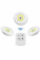 Dolap Işığı Mutfak Rafı Işığı Uzaktan Kumandalı 3 Lü Spot Led Lamba - 4