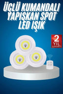 Kablosuz Pilli Işıldak Masa Lambası Mutfak Tezgah Altı Banyo Dolabı Dolap İçi - 2