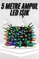 Ledli Fişli Led Dekor Lambası 5m Rgb Yılbaşı Ağacı Işığı - 2
