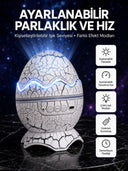 Dinozor Yumurtası Tasarımlı Projektörlü Gece Lambası - 1