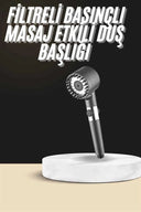 Duş Başlığı Profesyonel Masaj Başlıklı 3 Modlu Yeni Nesil Masaj Uçlu Su Tasarruflu - 2