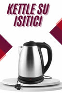 Çelik Su Isıtıcı Kettle Dayanıklı Paslanmaz Çelik Uzun Ömürlü - 2