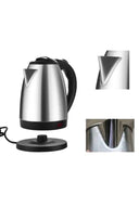 Kettle Su Isıtıcı C F Priz Uyumlu 220 - 240 V Paslanmaz Çelik Kablolu - 3