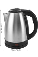 Kettle Su Isıtıcı C F Priz Uyumlu 220 - 240 V Paslanmaz Çelik Kablolu - 4