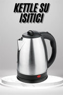 Su Isıtıcı 220 - 240 V Paslanmaz Çelik Kettle Uzun Ömürlü 2000 Watt - 2