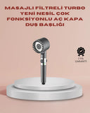 Filtreli Masaj Özellikli Duş Başlığı Aç Kapa Tuşlu - 1
