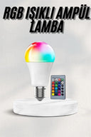 Akıllı Rgb Led Ampul Led Uzaktan Kumandalı Renk Değiştiren Ampul - 2