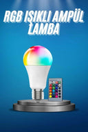 Ayarlanabilir Parlaklık Rgb Led Ampul Beyaz Lamba Ve Renkli Ampul - 2