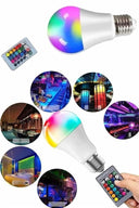 Ayarlanabilir Parlaklık Rgb Led Ampul Beyaz Lamba Ve Renkli Ampul - 3