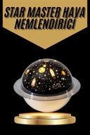 Hava Nemlendirici Renk Değiştiren Oda Kokusu Yıldızlı Projektör - 2