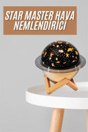 Hava Nemlendirici Led Işıklı Gece Lambası Yıldız Görünümlü Renk Değiştiren - 2