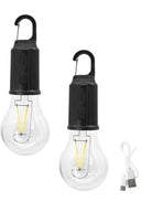 3 Farklı Mod Led'li Şarjlı Asma Kancalı Kamp Lambası Taşınabilir Ampul - 3