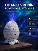 Gece Lambası Yumurta Işık Speaker Yeni Nesil Dinozor Yumurtası Görünümlü - 1