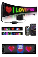 Matrix Led Cama Yapışan Telefon Kontrollü Panel Dijital Ekran Kumandalı - 4