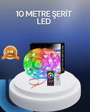10 Metre Usb Smart Şerit Led Kumandalı Telefon Kontrollü - 1