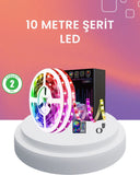 10 Metre Telefon Kontrollü Smart Şerit Led Usb Rgb Kumandalı - 1