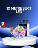 10 Metre Smart Şerit Led Bluetooth Telefon Kontrollü Usb Enerjili - 1