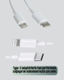 İphone İpad Airpods Uyumlu 30w Type-c To Lightning Kablo - 4