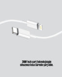 Orijinal Kalite 30w Type-c Lightning Hızlı Şarj Kablosu – 1.2m Dayanıklı - 2