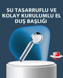 Yüksek Basınçlı 3 Fonksiyonlu Duş Başlığı - 1