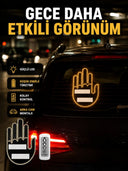 A Kalite Uzaktan Kumandalı Led Park Uyarı Işığı El Figürlü Model - 1