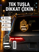 Suya Dayanıklı Led El Park Uyarı Cihazı Uzaktan Kumandalı 2025 - 1