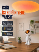 Dekoratif Gün Batımı Işığı – Astronot Figürlü Yeni Nesil - 1
