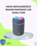 Taşınabilir Hava Nemlendirici – Renkli Işık Ve Usb Bağlantı - 1
