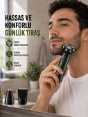Kablosuz Şarjlı Çok Amaçlı Tıraş Makinesi - 1