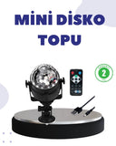 Ses Duyarlı Mini Disko Küre Lamba - 1