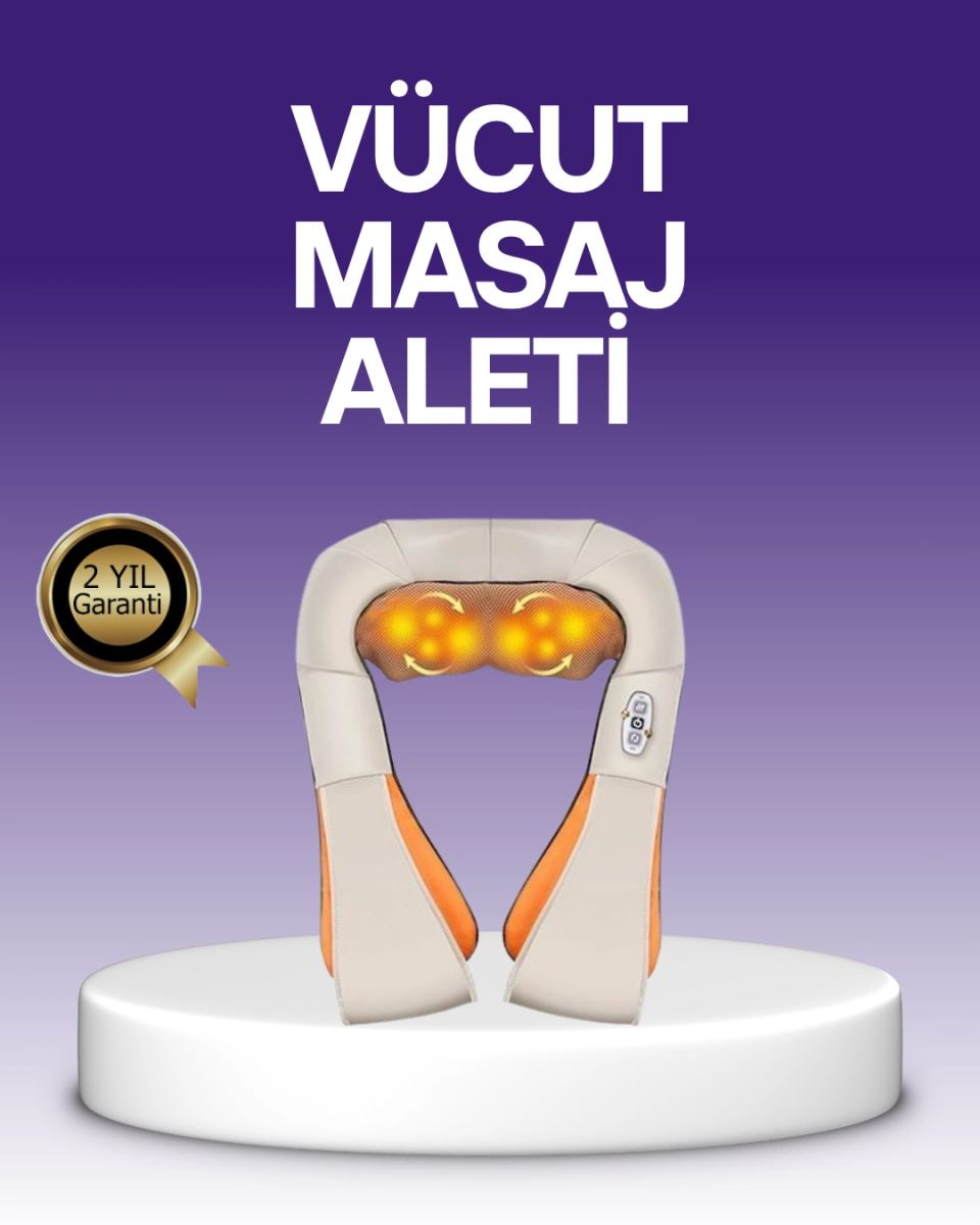 Ovmalı Boyun Ve Sırt Masaj Cihazı