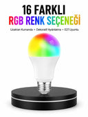 Renk Değiştiren Rgb Led Ampul 16 Renk Uzaktan Kumandalı 2025 Model - 1