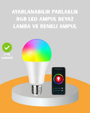 Uzaktan Kumandalı Akıllı Led Ampul, Enerji Tasarruflu - 1
