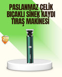 Koyu Yeşil Profesyonel Metal Gövdeli Saç Kesme Makinesi - 1
