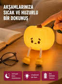 Pumpkin Led Gece Lambası Üç Kademeli Işık Ayarlı Yeni Nesil - 1