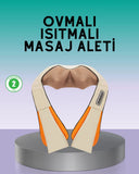Profesyonel Ovmalı Masaj Aleti Isıtmalı Vücut Masajı İçin Pratik Kullanım - 1