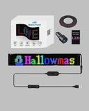 Usb Destekli Led Mağaza Tabelası – Renkli Rgb Kayan Yazı Paneli - 2